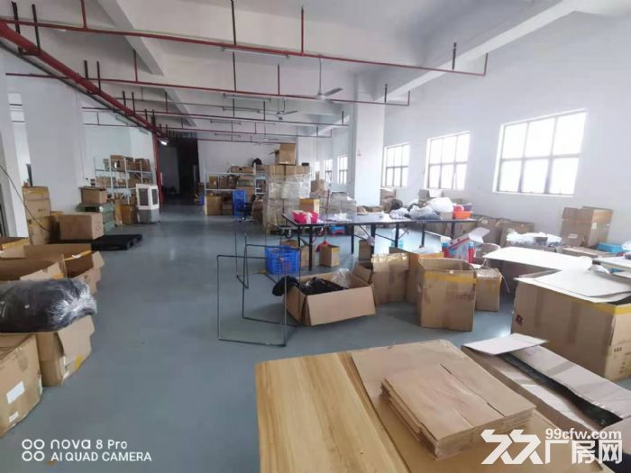 好招工 凤岗雁田布心楼上厂房出租650平 有办公室 水电齐全-图1