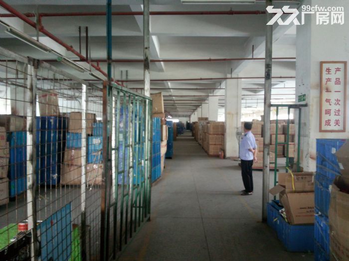 东莞寮步标准厂房一楼2300平方出租可分租空地大可办环评-图2