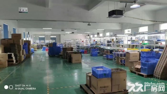 清溪三中四层小独栋厂房出租3800平 现成水电办公室装修-图1