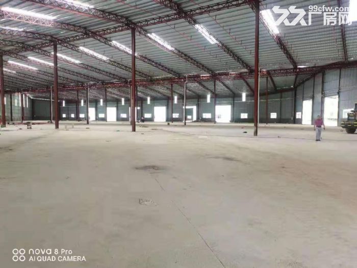 滴水9.5米 塘厦一楼钢构厂房出租15000平 可以分租-图5