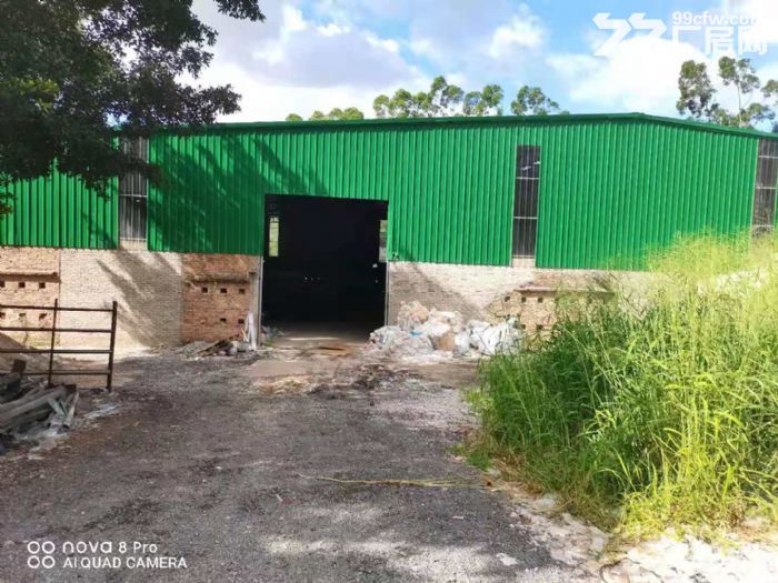 竹尾田单一层钢构厂房出租2200平 适合抽粒破碎废品回收-图3