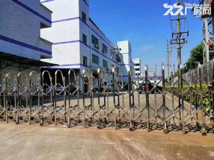 凤岗三联排沙围 三层独院厂房出租5000平 形像好近天堂围-图1