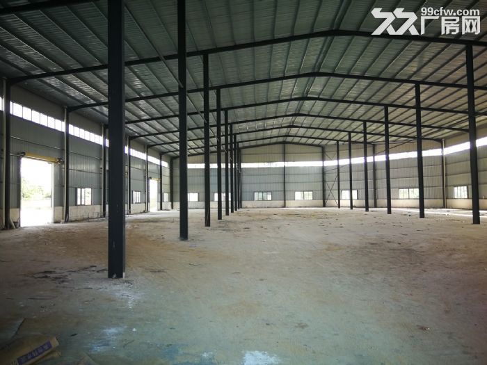 单一层厂房 仓库出租 钢构厂房 工业用地 便宜厂房 空地大 标准厂房-图2