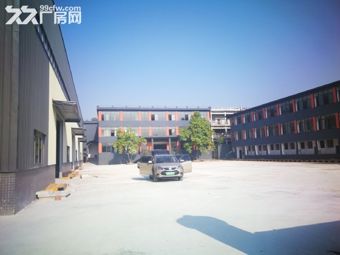 单一层厂房 仓库出租 钢构厂房 工业用地 便宜厂房 空地大 标准厂房-图1
