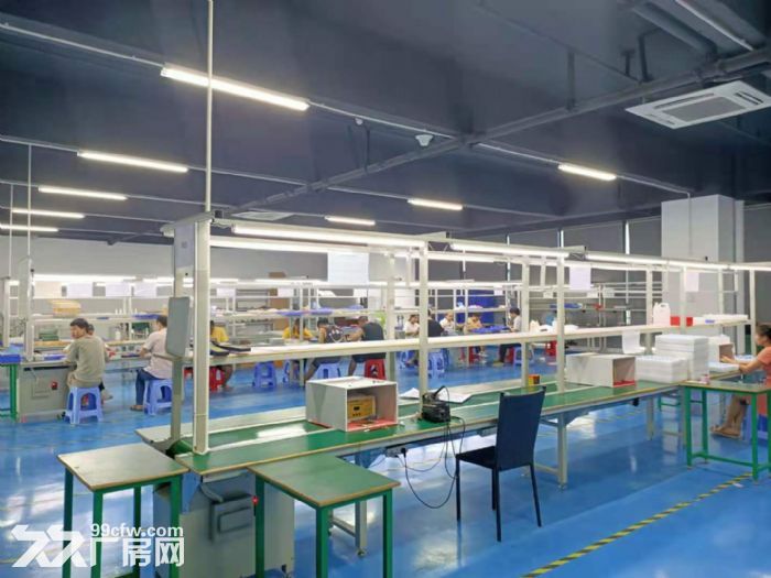 好招工 现成装修 凤岗金凤凰电商 电子 蓝牙耳机包装厂房出租-图1