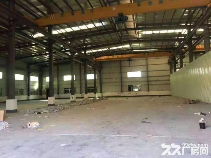 茶山带现成行车滴水8米钢构独院厂房出租-图3