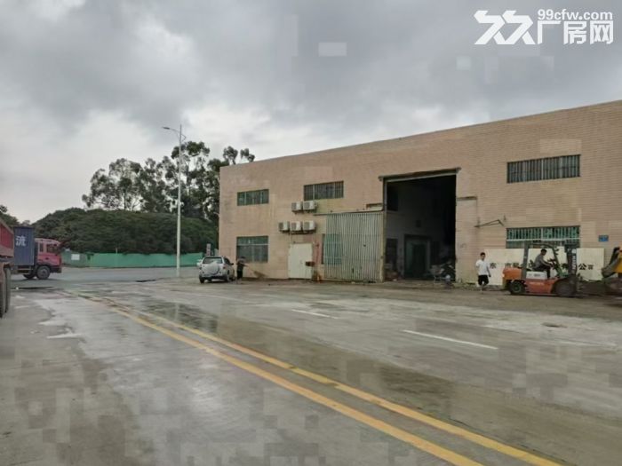 塘厦桥陇 砖墙到顶独栋钢构6000平出租，滴水7米，可办环评-图1