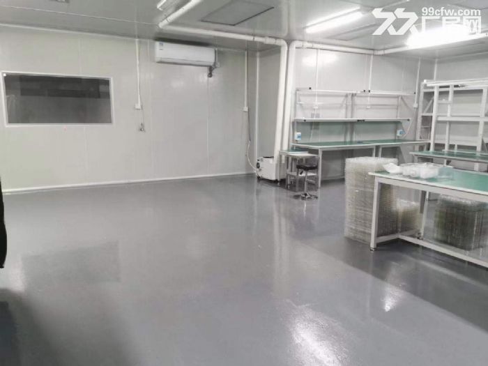 凤岗现成全新无尘车间出租640平 无转让费 拎包即可入驻生产-图2