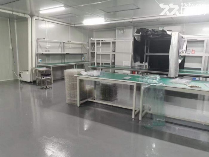 凤岗现成全新无尘车间出租640平 无转让费 拎包即可入驻生产-图4