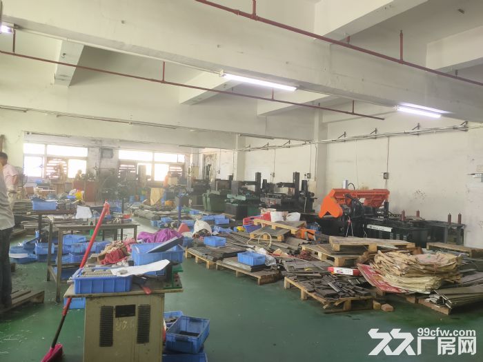 凤岗五联楼上小设备 五金 加工厂房出租450平 拎包即可生产-图2