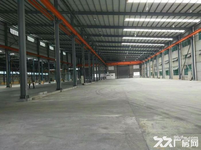 常平厂房出租 单一层钢构厂房 带牛角 厂房仓库 空地超大 可分租厂房-图4