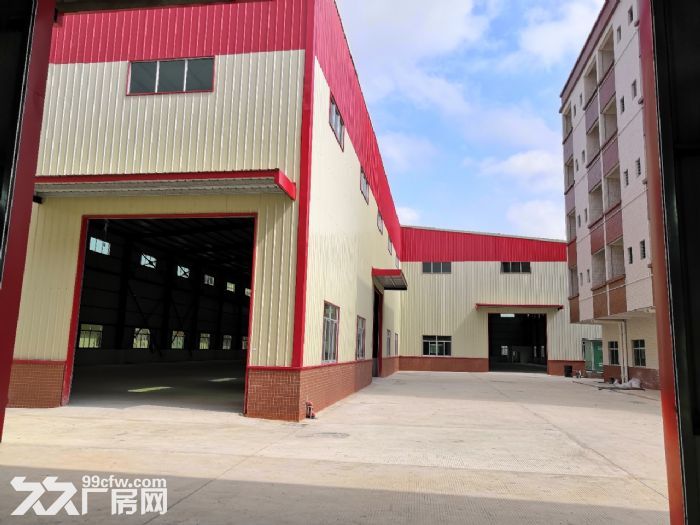 独院钢构厂房 仓库出租 带红本 可办环评 1楼厂房 东莞独院-图2