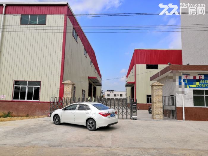 独院钢构厂房 仓库出租 带红本 可办环评 1楼厂房 东莞独院-图3