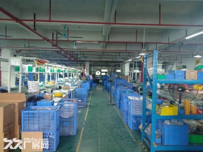 凤岗工业区原房东厂房出租三楼1000平方带消防喷淋 好招工-图2