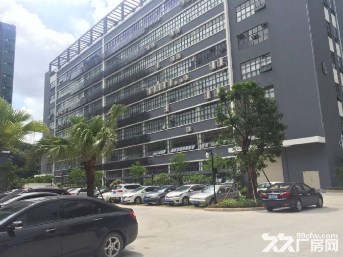 带吊顶装修凤岗科技园厂房出租楼上700平方 地坪漆配套齐全-图1