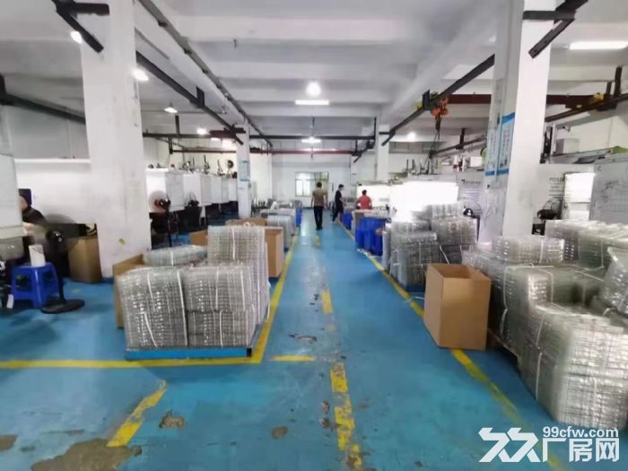 大坪高速出口一楼6米高带行车厂房出租1100平 适合注塑五金-图2