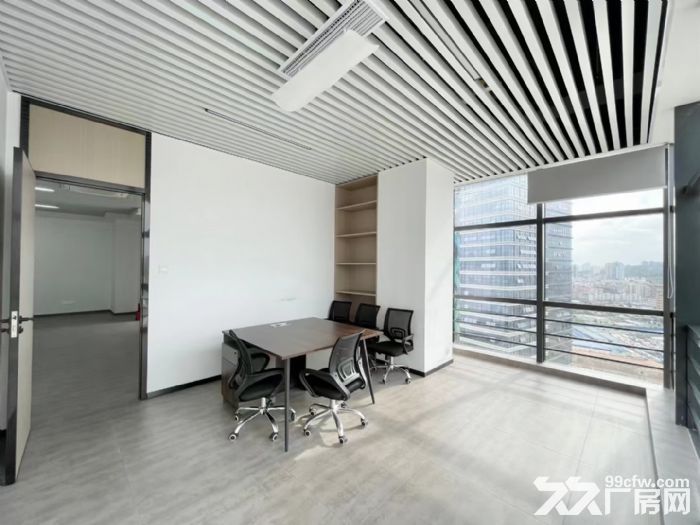 凤岗雁田写字楼162平办公室出租，双面采光，豪华装修，水电齐-图4
