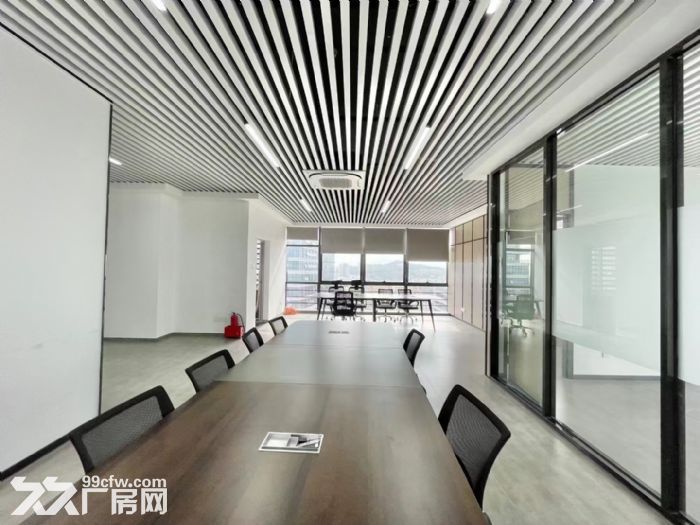 凤岗雁田写字楼162平办公室出租，双面采光，豪华装修，水电齐-图5