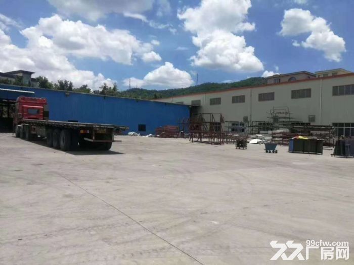 清溪独院钢构铁皮厂房出租3600平 仓库废品打包 家私 破碎-图1