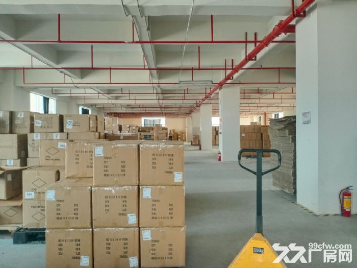 凤岗一整层楼上厂房出租2200平 2部货梯 仓库 纸箱 毛刷-图5