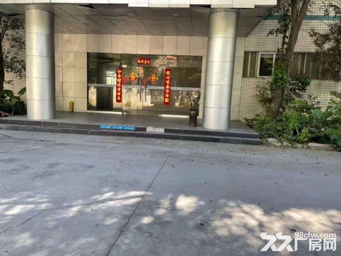 凤岗雁田布心高新科技园分租一楼1500平 现成水电办公室装修-图3