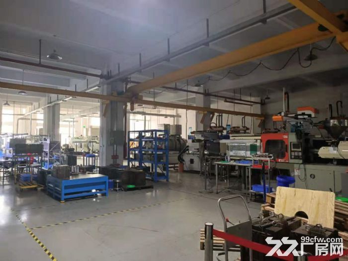 带行车 凤岗五联石头岭工业区一楼厂房出租1300平 电费便宜-图1