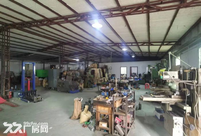 凤岗主干道边上单一层小面积钢构厂房出租400平 水电齐全-图3