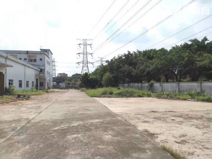 塘厦莆心湖单一层钢结构厂房出租2500平 压铸抽粒玻璃 家具-图1