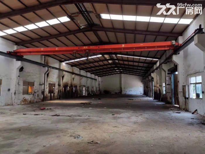 塘厦莆心湖单一层钢结构厂房出租2500平 压铸抽粒玻璃 家具-图2