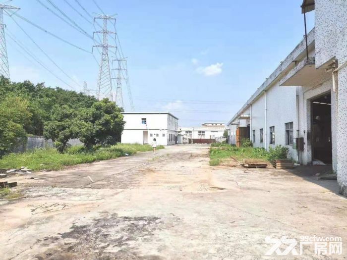 塘厦莆心湖单一层钢结构厂房出租2500平 压铸抽粒玻璃 家具-图3