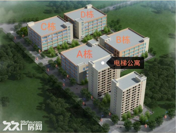 全新高标厂房每栋10800平米  紧邻深圳   实力企业首选-图2