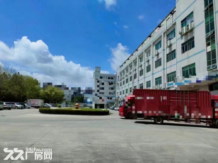 塘厦大坪楼上精装修厂房出租3300平，园区空地大，好招工-图1