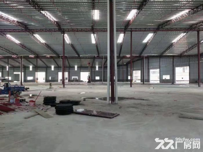 近观兰 凤岗天堂围单一层钢构厂房出租 物流快递仓库 大小分租-图4