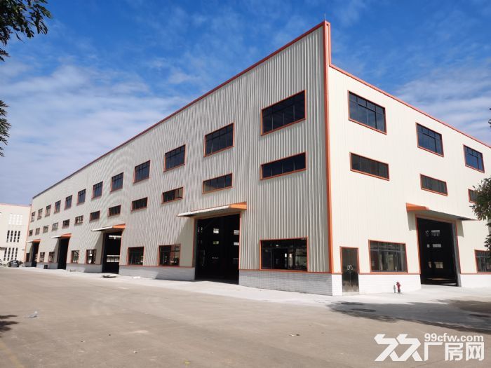 丹灶镇达美单层钢构厂房 9000方 招租-图1