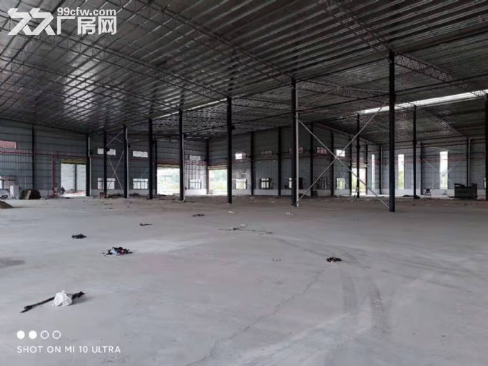 小塘工业区新建全新单一层钢构厂房23080㎡（2400平方起租）出租-图1