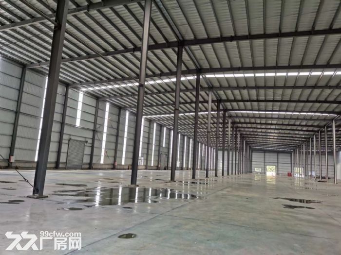 佛山市三水区西南河口工业园独院单一层厂房出租，面积8700平方，厂房形象好，滴水-图3