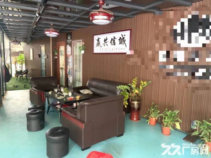 大沥大镇工业区门窗厂现成货架、办公室、展厅1306平方出租。-图2