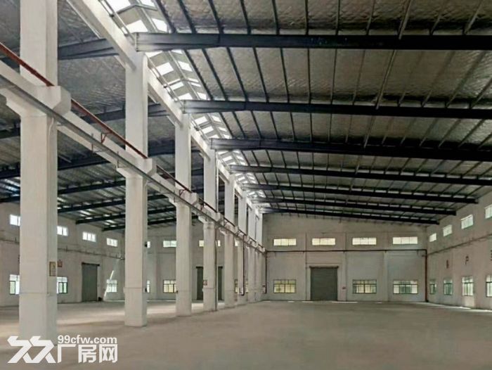 南海松岗工业区独院单一层厂房1200方，砖墙到顶，可架行车，可进拖车-图2