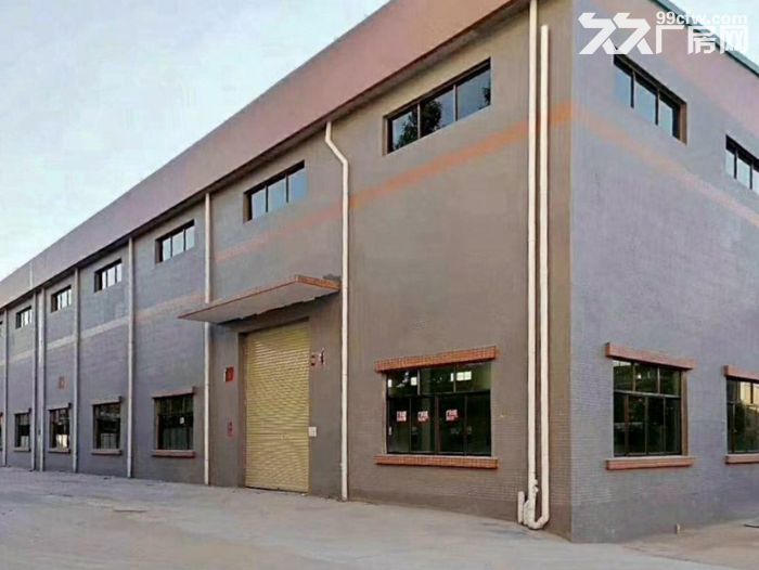 南海松岗工业区独院单一层厂房1200方，砖墙到顶，可架行车，可进拖车-图1