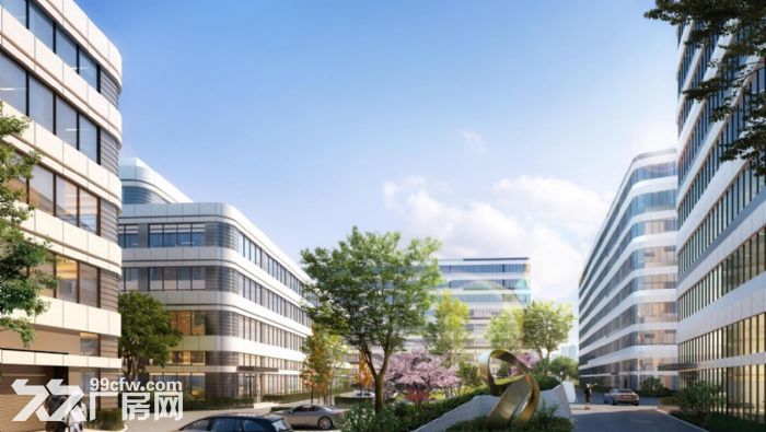 广佛一体化，多层独栋形象园区厂房出售，适合办公研发生产-图1