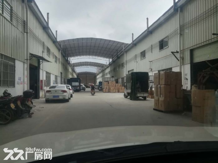 蓬江荷塘霞村工业区1000平方独立单一层钢构厂房仓库招租-图1