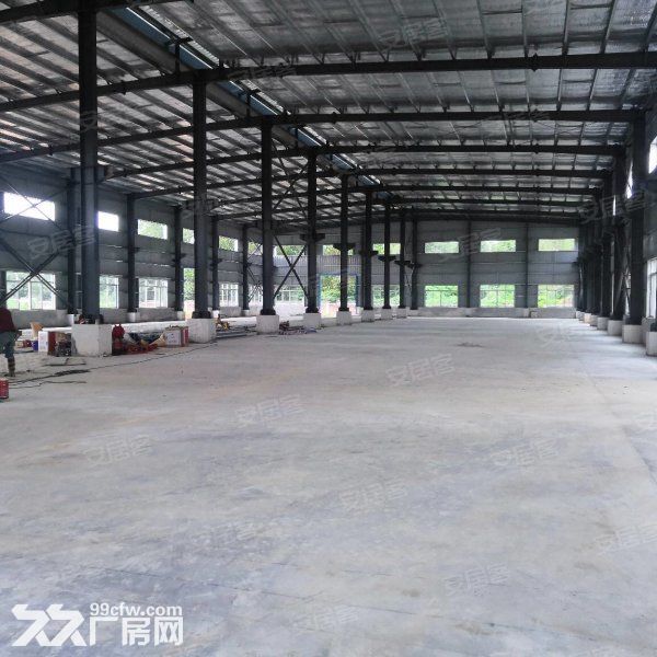 江门台山水步大路边独院单一层钢结构厂房仓库招租1000平方-图1