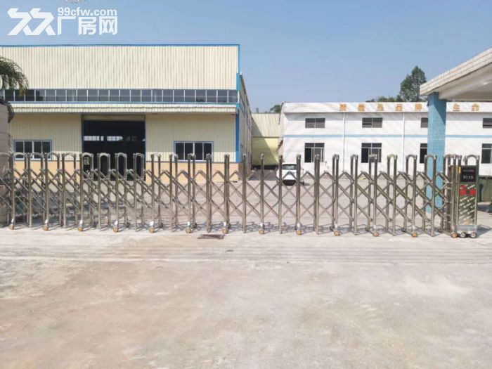 江门蓬江荷塘霞村工业区独院厂房1200，空地500平方招租-图1