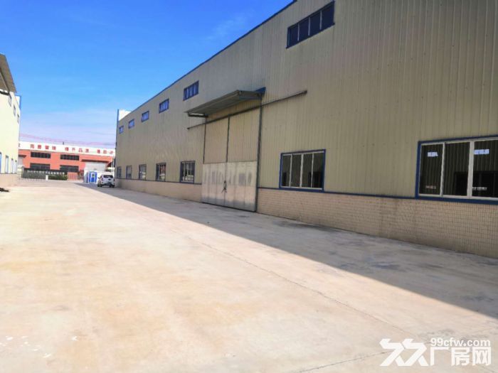 江门台山四九长龙工业区独院单一层10米高钢结构厂房仓库2000平方招租-图3