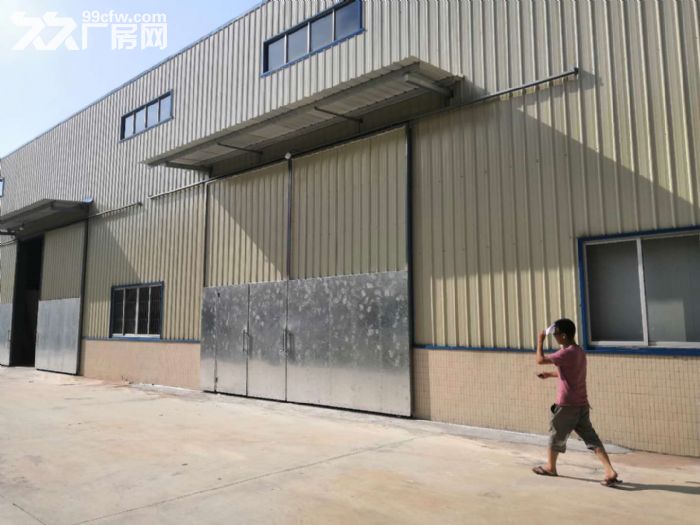 江门台山四九长龙工业区独院单一层10米高钢结构厂房仓库2000平方招租-图4