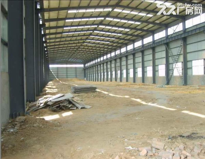 逢江荷塘工业区全新独院钢构厂房1800平方招租水电到位-图1