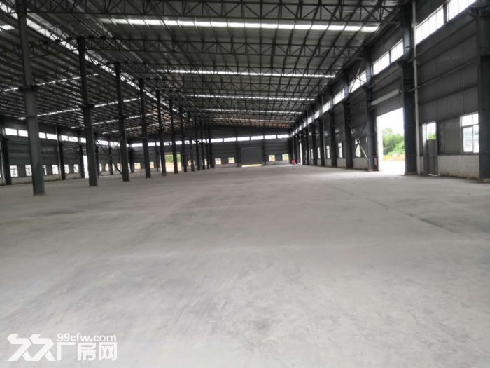 江门睦洲工业园红本单一层10000方招租，二类用地，带行车-图1