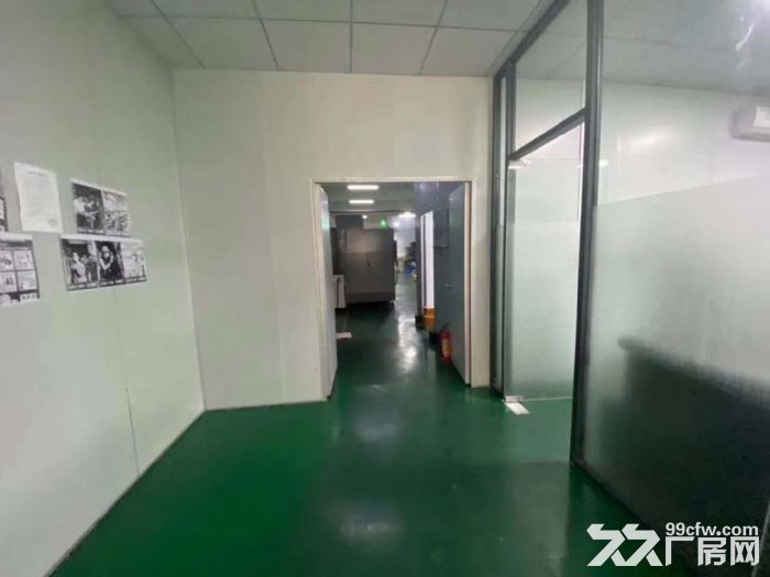 江门台山工业区独院工业园厂房现成装修1800平方招租-图1