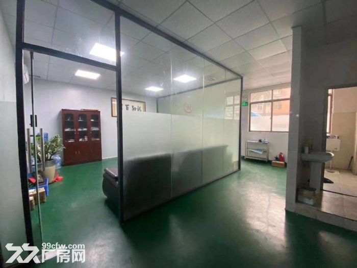 江门台山工业区独院工业园厂房现成装修1800平方招租-图2