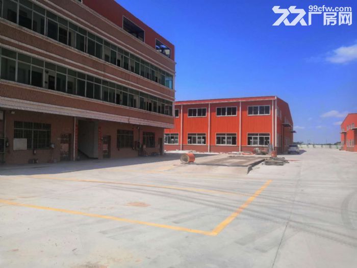 台山工业新城1000平方单一层钢构厂房招租-图1